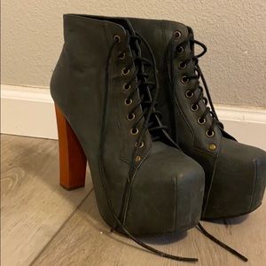 Jeffrey Campbell leather pumps